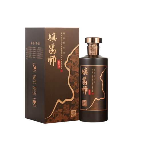 镇酱师酒53度柔和酱香型白酒贵人三代礼盒纯粮食坤沙白酒坤沙特价