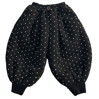 男童加绒裤子束脚灯笼裤哈伦裤潮