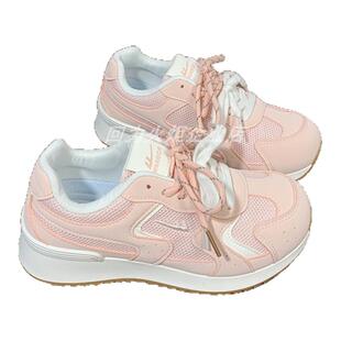 回力粉色阿甘鞋女款2025秋季新款百搭学生爆款休闲运动鞋女德训鞋