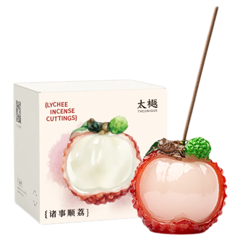 太樾诸事顺荔｜荔枝香插/平安如意玉石香插