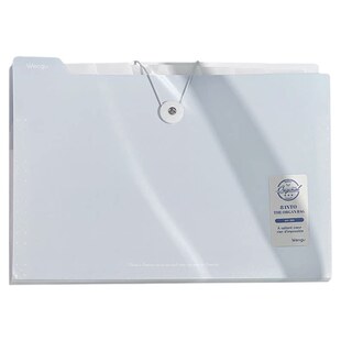 三年二班 清新文件袋多层大容量文件夹A4小学生专用风琴包试卷收纳袋初中生高中生书夹科目分类整理试卷夹