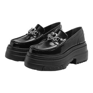 徐梦洁同款BLOCCO5女鞋春厚底ALL ROUND学院风乐福鞋撞色原创