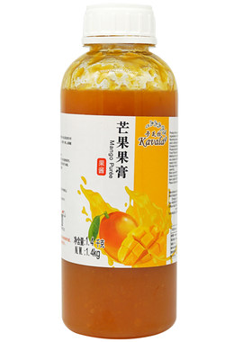 新日期卡瓦拉芒果膏1.4kg含果肉