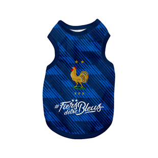 2026世界杯法国队高卢雄鸡足球迷宠物背心猫咪狗狗衣服防掉毛泰迪