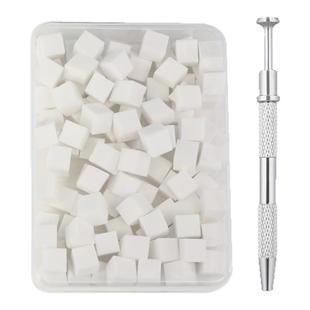 200颗迷你美甲拍拍胶海绵抓抓夹海绵块专用晕染腮红美甲工具套装