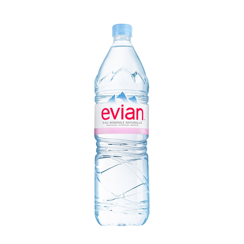 evian法国原装进口天然矿泉水