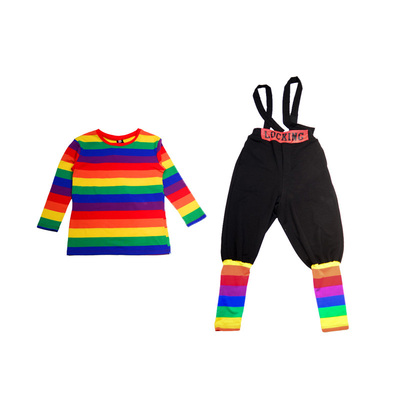 习舞堂儿童locking嘻哈演出服