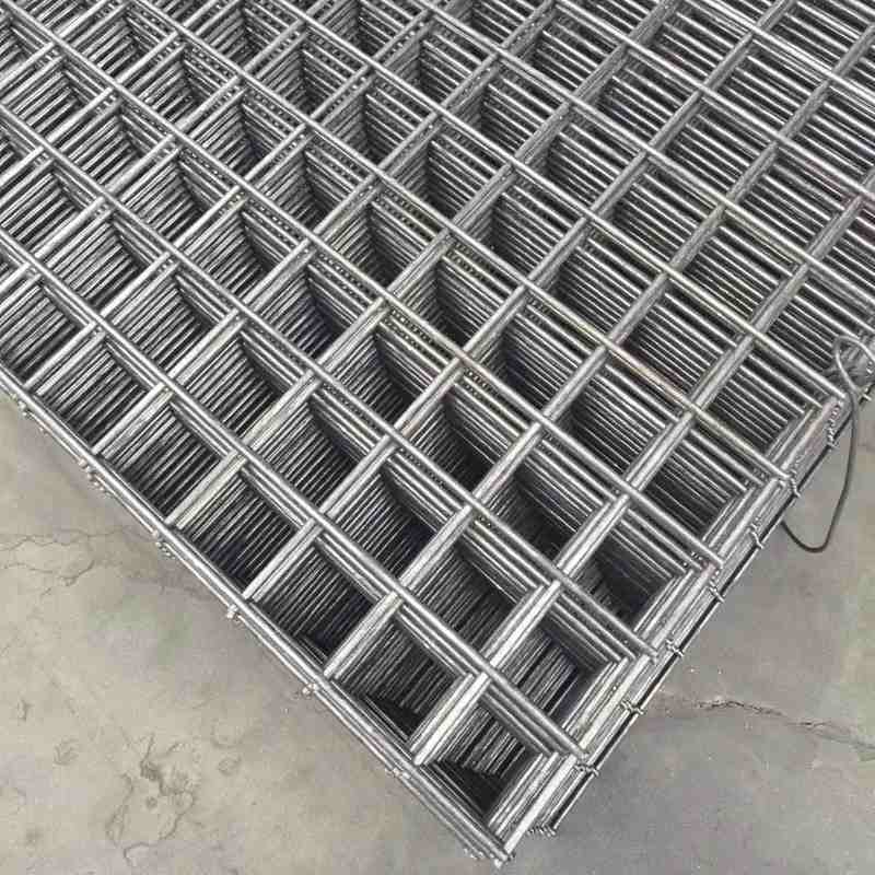 河北厂家现货双层双向钢筋镀锌网片网混凝土地建筑钢丝网片暖