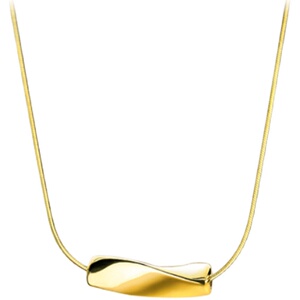 小张的故事S925纯银女锁骨短项链