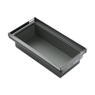 海福乐黑森林皮革衣柜缓冲裤架阻尼多功能裤抽家用收纳篮分类盒