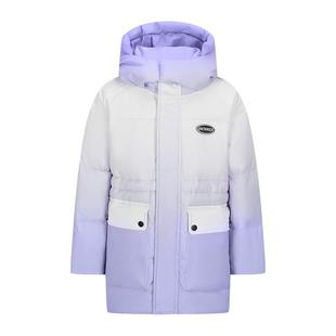 雪中飞kids童装儿童羽绒服女童中大童冬季新款洋气渐变加厚羽绒服
