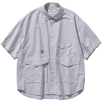 【联名系列】nautica whitesail日系中性廓形短袖衬衫