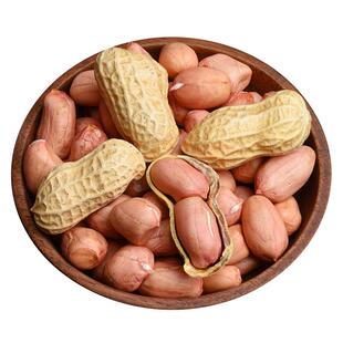 生花生带壳2025年粉红皮花生米生新鲜晒干原味现炒熟散装5斤