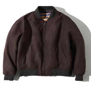 冬季老爸棉服中老年外套秋冬加厚棉衣棒球领夹克中年爸爸冬装男