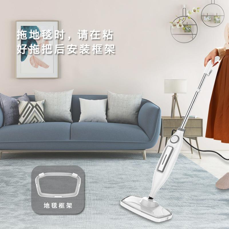 杀菌除螨高温蒸汽拖把洗地机强效去污家用多功能电动清洁机跨境专