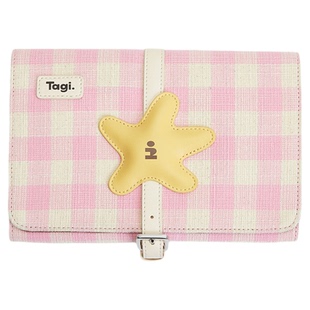 Tagi.《塔皮星》可折叠便携大容量旅行收纳多功能皮质首饰包