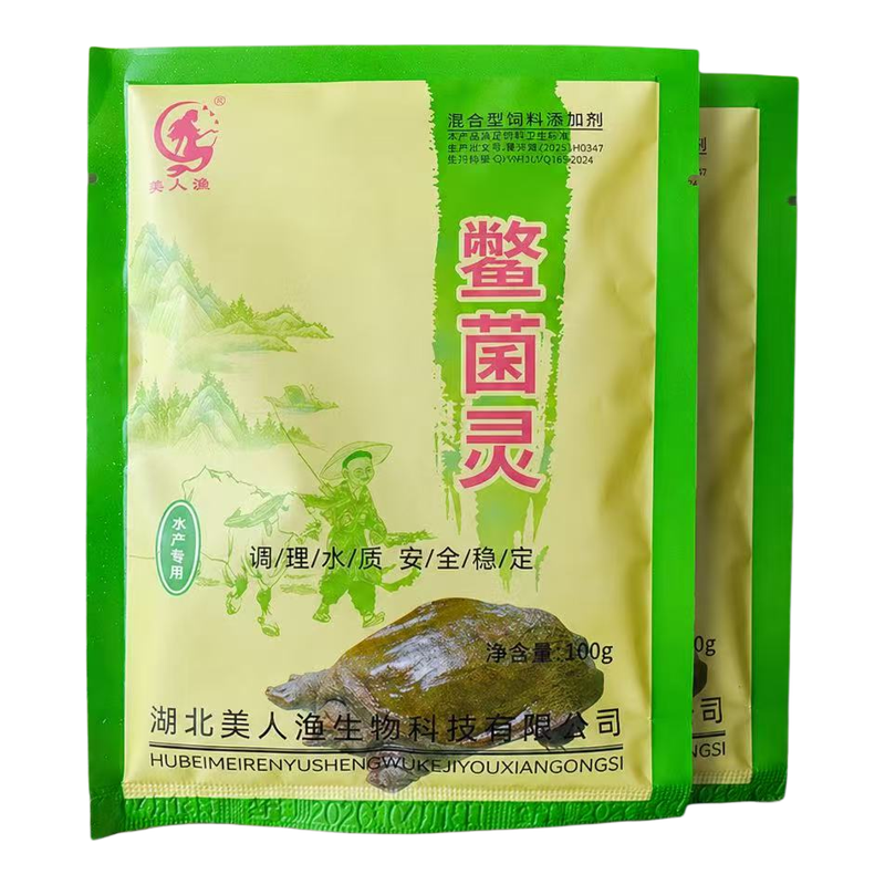 湖北美人渔鳖菌灵腐皮外伤烂甲