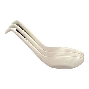 密胺勺子食品级耐高温塑料勺子长柄高档匙羹家用喝汤麻辣烫小餐勺