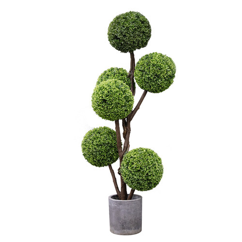 仿真植物装饰大绿植米仔兰客厅室内北欧落地家居摆件假树球型盆栽
