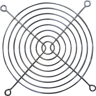 风机金属网罩45689 12 20 CM不锈钢防护罩机箱散热风扇铁网防护网
