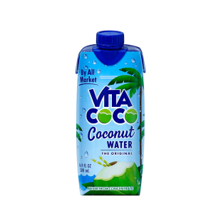 VITA COCO唯特清椰椰子水饮料330ml*12盒饮料进口椰青果汁0脂肪