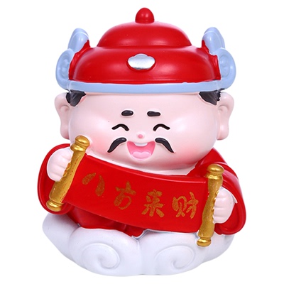 办公室工位招财摆件神仙贡品全套
