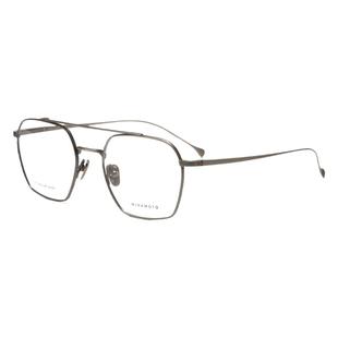 CHARMANT夏蒙眼镜架男双梁飞行员小脸眼镜框可配近视镜片MN31002