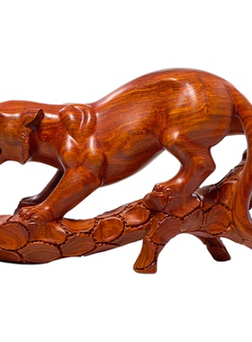 老虎客厅木雕里堂花梨木