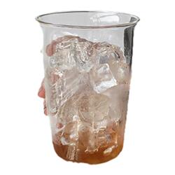 冰拿铁咖啡玻璃杯美式饮品杯