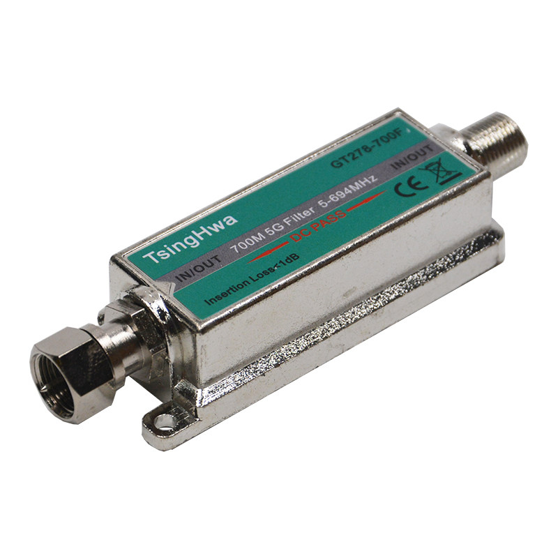 菁华GT278-700F数字地面波电视抗5G干扰带通dtmb滤波器陷波器低通
