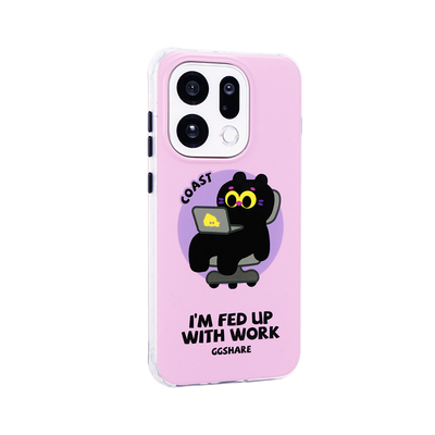 摆烂猫手机壳适用oppovivo小米