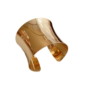 光面金色开口手镯臂环饰品女y2k辣妹手臂装饰配饰2025新款高级感