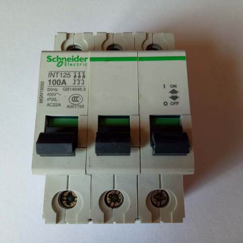 议价全新原产正品 施耐德 Schneider 小型隔离开关 INT125 3P 100