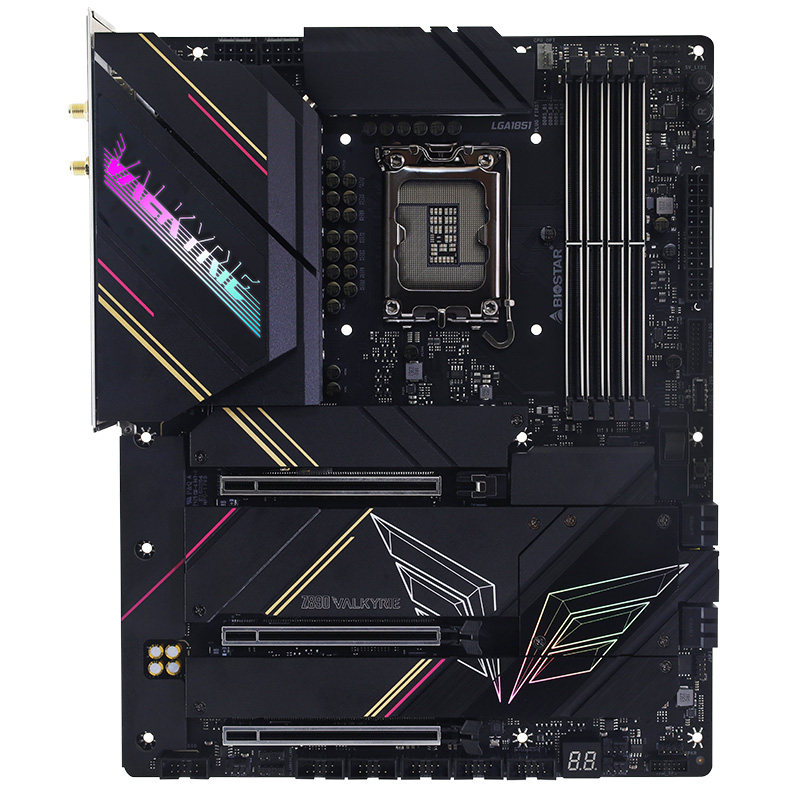 映泰Z890 VALKYRIE女武神主板WiFi7网卡支持285K/265K/265KF/245K