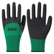 劳保手套乳胶发泡王工地干活耐磨