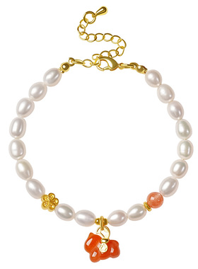 宫里上新鸿马珍福珍珠手链