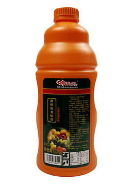 味状元柳橙味果味酱浓缩橙子味果汁饮料浓浆2KG商用奶茶店冲饮料