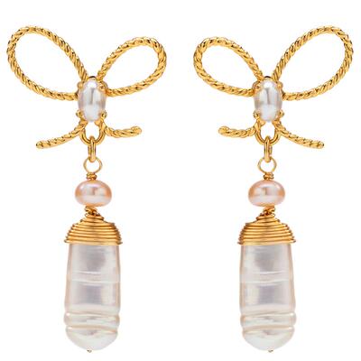 juicygrape淡水珍珠女巴洛克风格