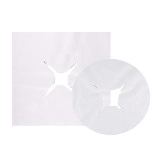 加厚一次性洞巾趴脸巾美容院按摩床头垫布无纺布推拿枕巾毛巾带洞