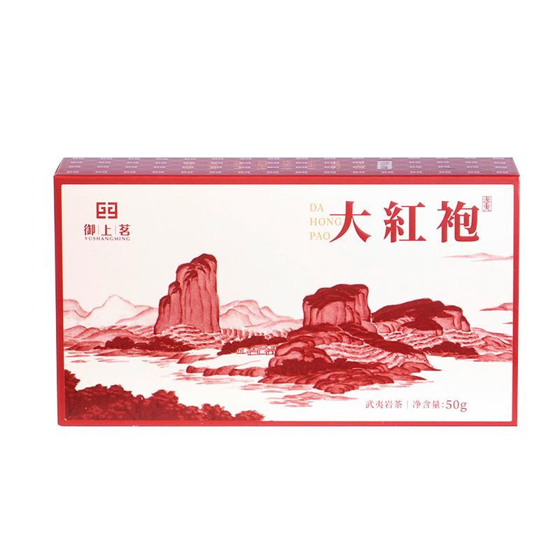 御上茗武夷山大红袍茶叶肉桂品鉴装水仙老枞岩茶浓香型自己喝散装