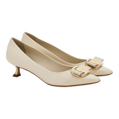 【6期免息】FERRAGAMO菲拉格慕女士新版Vara低跟鞋