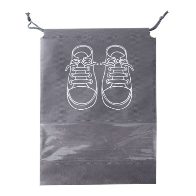 鞋子收纳袋防尘防潮抽绳束口袋学生宿舍整理鞋袋出门旅行自封袋子
