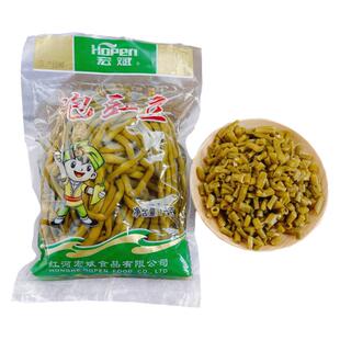 宏斌泡豇豆1000克袋装酸豆角早餐下饭菜拌饭菜坛腌豇豆角泡菜咸菜