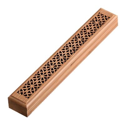 楠竹沉香线香盒镂空檀香卧香炉