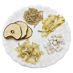 玉竹麦冬茯苓饮百合雪梨干生津水组合养生茶喉咙干燥不适养阴茶包