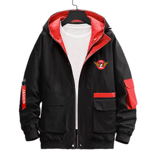 SKT T1战队服faker周边skt1同款比赛服连帽外套男女夹克帽衫衣服