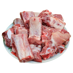 土猪排骨500g 整根猪排骨新鲜农家猪肋排小排另猪大骨头五花前腿