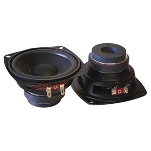 原装包邮漫步者4寸纯低音喇叭hifi4寸重低音扬声器双磁长冲程喇叭