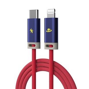 魅族PANDAER适用华为苹果MFI官方认证满速充电线15数据线iPhone14promax手机13快充线typeC转lightning快充PD