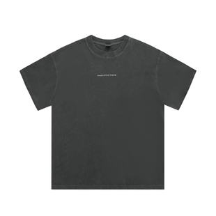 MANYSTON 美式复古短袖t恤男生夏季重磅280g水洗高街半袖体恤衣服